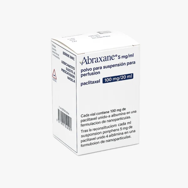 Abraxane® 5 mg/ml | پاکلیتاکسل متصل به آلبومین (Albumin-bound)