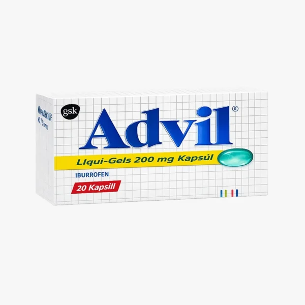 Advil® Liquid Gel 400 mg| مسکن و ضدالتهاب غیراستروئیدی با جذب سریع