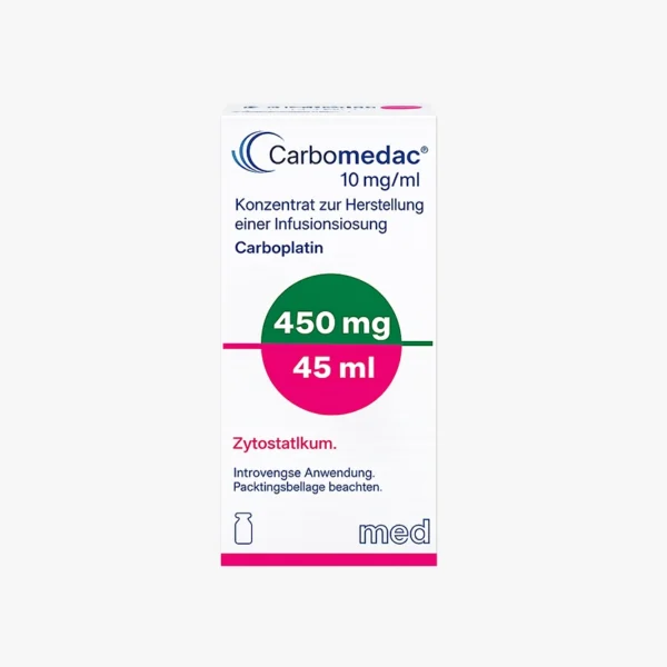 Carbomedac® 10 mg/ml | ترکیب پلاتینی نسل دوم در شیمی‌درمانی سرطان‌ها