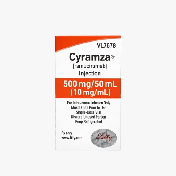Cyramza® 500 mg | راموسیروماب – آنتی‌بادی مونوکلونال مهارکننده VEGFR-2
