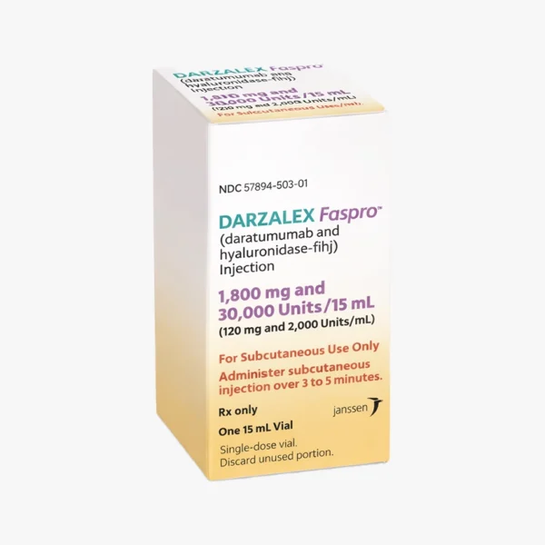 Darzalex® 1800 mg | داراتوموماب – آنتی‌بادی مونوکلونال ضد CD38 در درمان میلوما