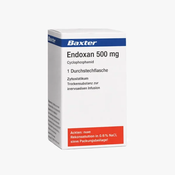 Endoxan® 500 mg (Baxter) | آلکیله‌کننده سیتوتوکسیک در انکولوژی و بیماری‌های خودایمنی