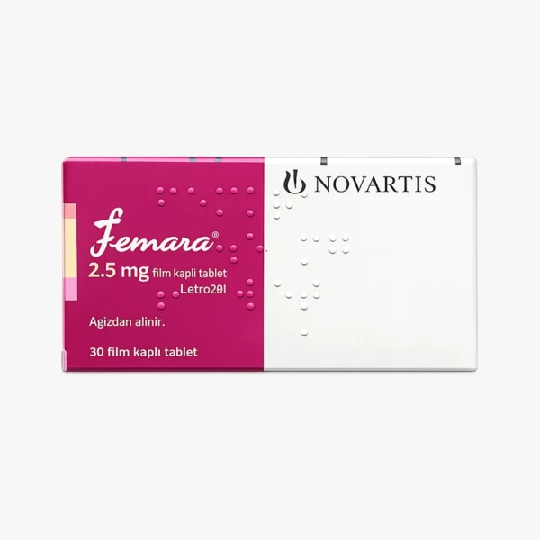 Femara® 2.5 mg | لتروزول – مهارکننده آروماتاز در درمان سرطان پستان وابسته به هورمون