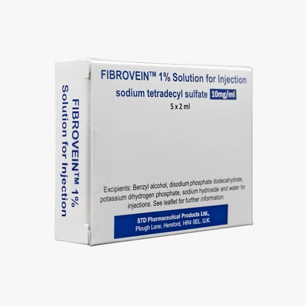 Fibrovein® 1% | اسکلروزانت تزریقی برای درمان واریس و ضایعات وریدی