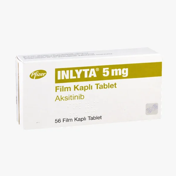 Inlyta® 5 mg | اکسی‌تینیب – مهارکننده انتخابی VEGFR در درمان RCC پیشرفته