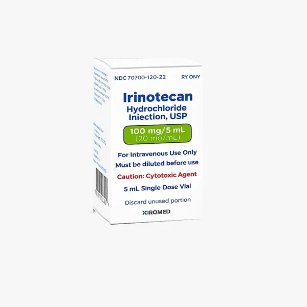 Irinotecan Hydrochloride 20 mg/ml | مهارکننده Topoisomerase I در درمان سرطان‌های پیشرفته