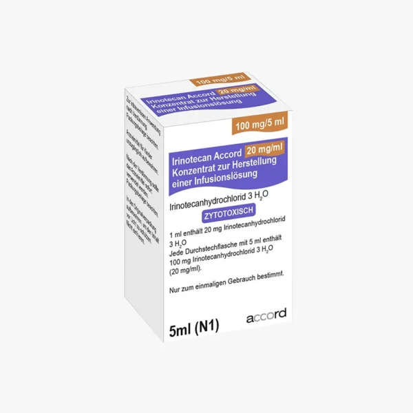 Irinotecan Accord® 20 mg/ml | مهارکننده Topoisomerase I در شیمی‌درمانی