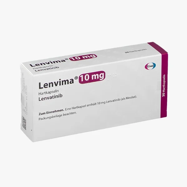 Lenvima® 10 mg | مهارکننده چندگانه تیروزین‌کیناز (Multi-Target TKI)