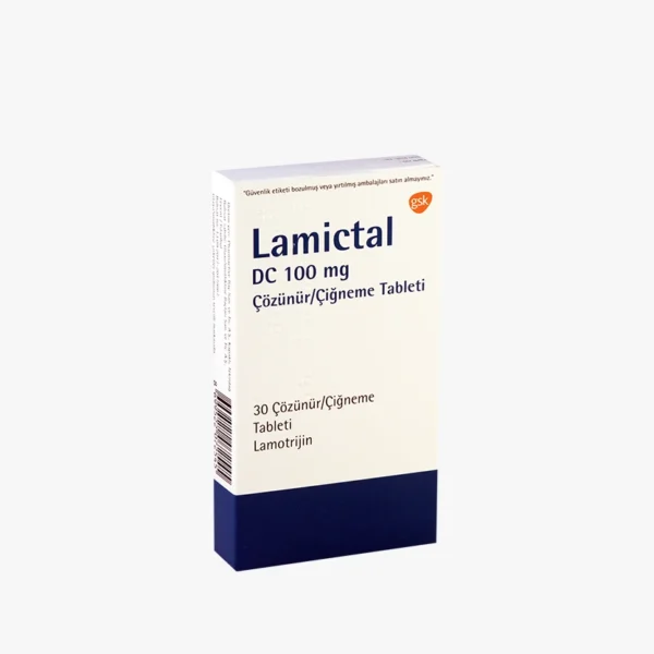 Lamictal® DC 100 Tablet – قرص دیسپرسیبل/قابل جویدن ضدصرع و تثبیت‌کننده خلق