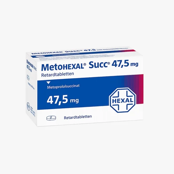 Metohexal® 47.5 mg | بتابلاکر انتخابی β1 با رهش طولانی‌اثر