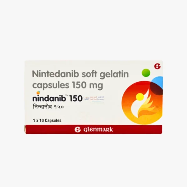 Nindanib® 150 mg | نینتدانیب – مهارکننده چندگانه تیروزین‌کیناز در فیبروز ریوی و NSCLC