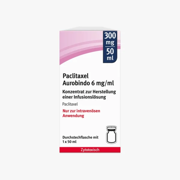 Paclitaxel Aurovitas® 6 mg | مهارکننده میکروتوبول در شیمی‌درمانی