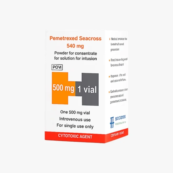 Pemetrexed Seacross® 500 mg | آنالوگ فولیک اسید در درمان سرطان‌های ریه