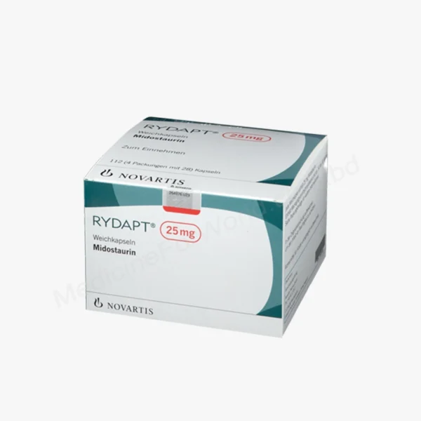 Rydapt® 25 mg | مهارکننده کیتازین متعدد در درمان AML و KIT-positive GIST